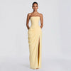 Soleil Draped Maxi Dress
