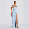 Soleil Draped Maxi Dress